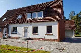 Wohnung mieten in Siemershausen 16, 31632 Husum, Attraktive Erdgeschosswohnung mit Garten und großer Garage