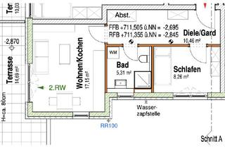 Wohnung mieten in Kreidenweg, 78166 Donaueschingen, Nur mit Wohnberechtigungsschein - 2-Zimmerwohnung (Neubau) mit Terasse in Donaueschingen-Aasen