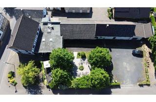 Gewerbeimmobilie kaufen in 53773 Hennef, Baugrundstück mit Gastronomieobjek, Kegelbahn, Biergarten und heller Wohnung in Hennef Happerscho