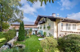 Haus kaufen in 83620 Feldkirchen-Westerham, H&G - Historisches Landhaus mit toskanischem Garten im Rosenheimer Voralpenland