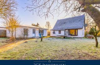 Haus kaufen in Neuhof 9A, 18551 Sagard, Rügen authentisch erleben: Zwei Häuser, ein Grundstück und der Blick auf den Bodden!