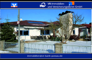 Haus kaufen in 94060 Pocking, Zauberhafter Wohlfühlbungalow gepaart mit viel Charme und großem Grundstück in 94060 Pocking