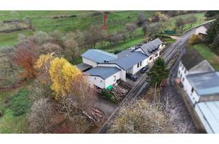 Einfamilienhaus kaufen in 54673 Krautscheid, Gepflegtes Einfamilienhaus mit vielseitig nutzbarem Gewerbeanbau