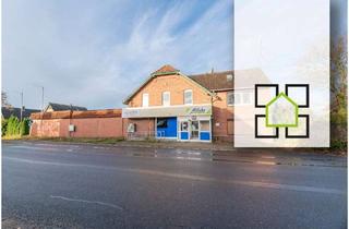 Haus kaufen in 25365 Klein Offenseth-Sparrieshoop, Wohn- und Geschäftshaus - Ideal für Handwerk, Lager oder Service!