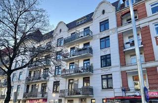 Anlageobjekt in 22309 Barmbek-Nord, Vermietete 3-Zimmer-Altbauwohnung mit Balkon in Barmbek-Nord