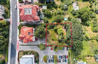 Grundstück zu kaufen in 01454 Radeberg, Bauland (EFH od. MFH) in guter Radeberg-Lage: gewachsene Villengegend, zweite Baureihe