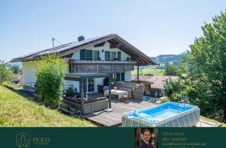 Haus kaufen in 87549 Rettenberg, Alpenfeeling pur: Zweifamilienhaus mit Bergblick in Rettenberg