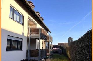 Wohnung kaufen in 90602 Pyrbaum, Ankommen und Wohlfühlen – Lichtdurchflutete 4 Zimmer 111 qm Wohnung mit Terrassenbalkon in Pyrbaum