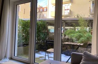 Wohnung mieten in Watzmannstraße, 81541 Obergiesing, Neubau 1-Zimmer Wohnung im EG mit Garage in Obergiesing