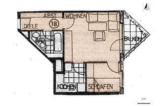 Wohnung mieten in Hollerner Straße 17, 85386 Eching, 1,5-Zimmer-Wohnung mit Balkon in Eching