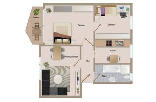 Wohnung mieten in Buchenstr., 47495 Rheinberg, 3-Zi.-Mietwohnung - ca. 68 m² Wohnfläche mit Balkon