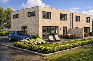 Doppelhaushälfte kaufen in 48155 Mauritz, Premium-Neubau-Doppelhaushälfte in Mauritz-Ost, KfW 40, Energieklasse: A+