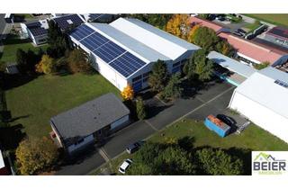 Gewerbeimmobilie mieten in 91452 Wilhermsdorf, Zwei verbundene Lagerhallen mit Hochregalen und Laderampe