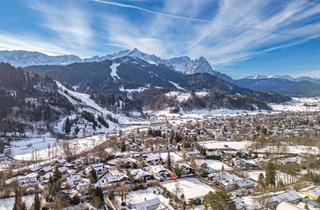 Grundstück zu kaufen in 82467 Garmisch-Partenkirchen, Exklusives Baugrundstück mit fantastischem Blick auf die Zugspitze