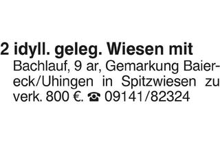 Grundstück zu kaufen in 73066 Uhingen, Grundstücke, Göppingen