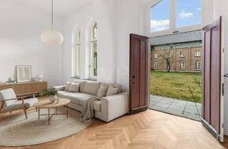 Loft kaufen in 52076 Aachen, Aachen - Denkmalgeschützte Erdgeschosswohnung mit Empore, Fischgrätparkett und Loftgefühl