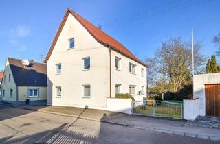 Haus kaufen in 89312 Günzburg, Günzburg - AIGNER - Sanierungsbedürftiges Zweifamilienhaus mit Ausbaupotenzial in Wasserburg