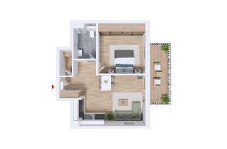 Wohnung kaufen in 73529 Schwäbisch Gmünd, Schwäbisch Gmünd - Neubau: 2,5-Zi. OG-Wohnung mit Balkon