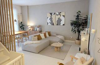 Wohnung kaufen in Bänschstraße 63, 10247 Berlin, Berlin - Bezugsfreie 3,5-Zimmer Design-Maisonette-Wohnung mit Balkon im Samariterkiez - 2021 kernsaniert