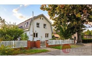 Einfamilienhaus kaufen in 12589 Berlin, Berlin / Rahnsdorf - Großes Einfamilienhaus in attraktiver Lage | 2014 saniert, Kamin, PV + Solar, Carport, toller Garten