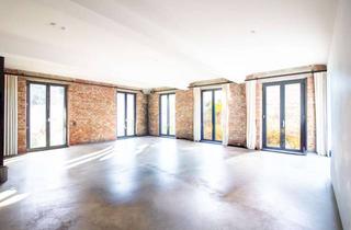 Loft kaufen in 40227 Oberbilk, Exklusives Loft-Refugium mit Wow-Faktor in versteckter Hinterhof-Oase