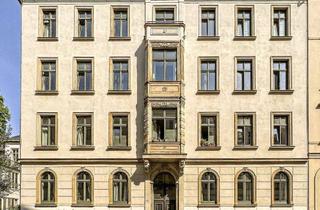 Wohnung kaufen in Gottschedtrasse 38, 04109 Zentrum-West, traumhafte Dachgeschosswohnung mit Balkon mitten im Zentrum