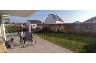 Wohnung mieten in 55283 Nierstein, Helle, moderne 4-Zimmer-Terrassenwohnung mit Garten, Aufzug, EBK mögl.