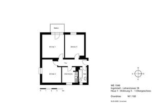 Wohnung mieten in Leharstraße 18, 85057 Ingolstadt, Schöne 3-Zimmerwohnung mit Balkon