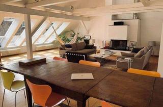 Penthouse mieten in Auguststraße, 10117 Mitte, Traumhaftes möbliertes Penthouse - Auguststraße mit Kamin und Terrasse (12 Monate)