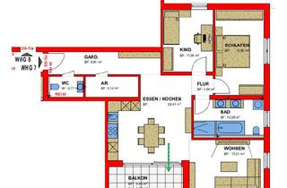 Wohnung mieten in Feldstraße, 89250 Senden, Attraktive 4,5-Zimmer Wohnung - Erstbezug nach Neubau