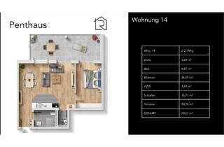 Wohnung mieten in Stromberger Straße 42a, 55411 Bingen, Erstbezug: Moderne 2-Zimmer Dachgeschosswohnung mit Aufzug in Bingen am Rhein