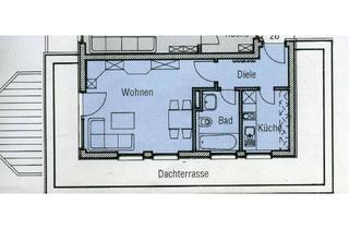 Wohnung mieten in Butzstr. 39, 86199 Göggingen, Sehr schöne helle 1-ZKB-Wohnung mit Dachterrasse, teilmöbliert.