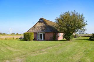 Haus kaufen in 25724 Neufelderkoog, 4 Ferienwohnungen | Reetdachhaus | Sanierungsobjekt