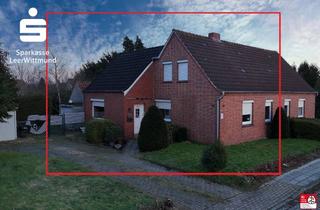 Doppelhaushälfte kaufen in 26831 Bunde, Doppelhaushälfte - Vermietet mit Potenzial