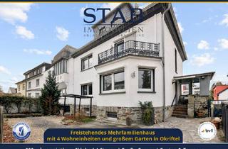 Mehrfamilienhaus kaufen in 65795 Hattersheim, Attraktives freistehendes Mehrfamilienhaus mit 4 Wohneinheiten in Okriftel