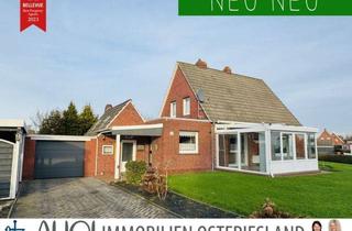 Einfamilienhaus kaufen in 26736 Krummhörn, Gepflegt und küstennah: Einfamilienhaus mit Wintergarten, Garage und Garten