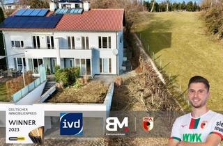 Haus mieten in 86470 Thannhausen, Wohnen auf mehreren Ebenen: Stilvolle Splitlevel-Doppelhaushälfte mit Weitblick