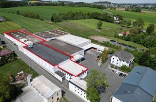 Gewerbeimmobilie mieten in 95233 Helmbrechts, Gepflegte Gewerbehallen mit Aufzügen & Lager