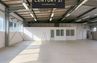 Gewerbeimmobilie kaufen in 15344 Strausberg, Moderne Produktions- & Lagerhalle mit Bürotrakt – teilvermietetes Gewerbeobjekt nahe Berlin!