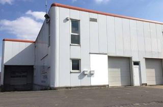 Gewerbeimmobilie mieten in Am Ölgraben 23, 37345 Großbodungen, ebenerdige Hallenfläche für Autohandel # KFZ # Handwerk # Onlinehandel - Rampe