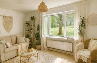 Wohnung mieten in Thomas-Mann-Str. 6a, 98527 Suhl, helle Erdgeschoss Wohnung im Grünen