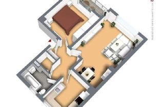 Wohnung mieten in Zur Eiche, 42899 Remscheid, Frisch ronoviert und frei, 2 Zimmer mit Balkon