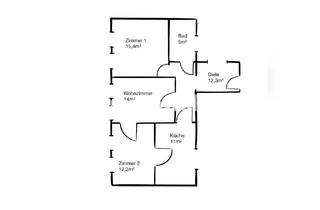 Tauschwohnungen in 21335 Lüneburg, Tauschwohnung: 3 Zimmer Wohnung in Lüneburg Altstadt