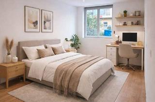 Wohnung mieten in 91054 Erlangen, Erstbezug nach Sanierung – stilvolles 1-Zimmer-Apartment in Erlangen