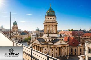 Penthouse mieten in Gendarmenmarkt, 10117 Mitte, TOP PENTHOUSE DER SUPERLATIVE IN TOPLAGE AM GENDARMENMARKT IM GENDARMENPALAIS! PANORAMA-TERRASSE!