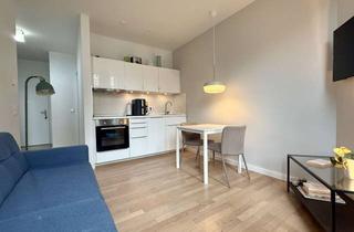 Wohnung mieten in Chausseestraße 108, 10115 Mitte, Modernes 2-Zimmer-Apartment mit Fitness & Gemeinschaftsterrasse