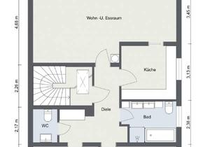 Wohnung mieten in Ludwigstraße 21, 63179 Obertshausen, Gepflegte DG-Wohnung mit drei Zimmern und Balkon in Obertshausen