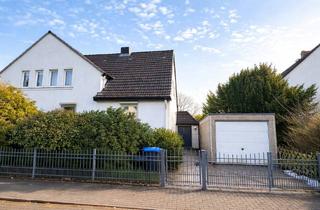 Doppelhaushälfte kaufen in 30659 Bothfeld, HANNOVER-BOTHFELD: Charmante Doppelhaushälfte mit Garage ,Wintergarten und Entwicklungspotential