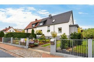 Doppelhaushälfte kaufen in 01640 Coswig, Familienfreundliche Doppelhaushälfte in Top-Zustand mit Garten, Pool und Keller