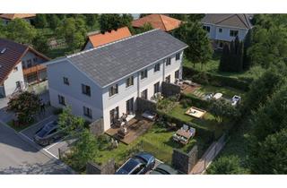 Haus kaufen in Blütenstraße, 84079 Bruckberg, Stilvolles Townhouse mit Garten und Keller – modernes Wohnen in ruhiger Lage von Bruckberg